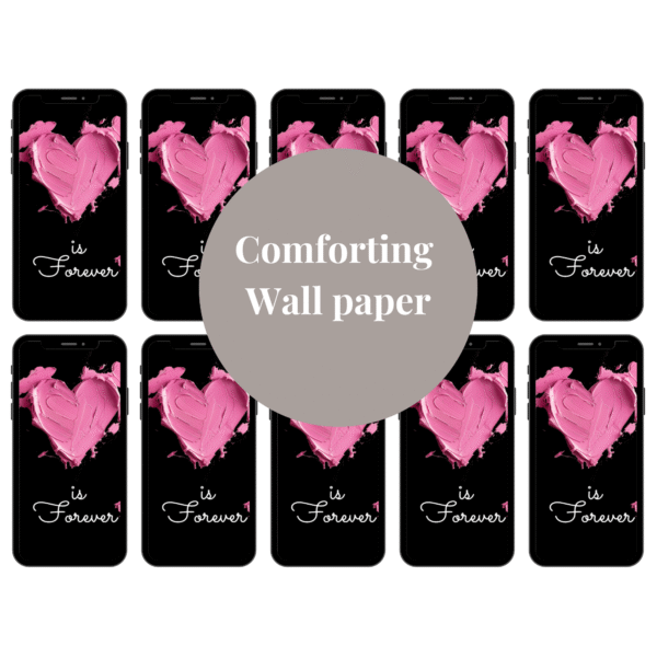 Love-is-forever-pink-black