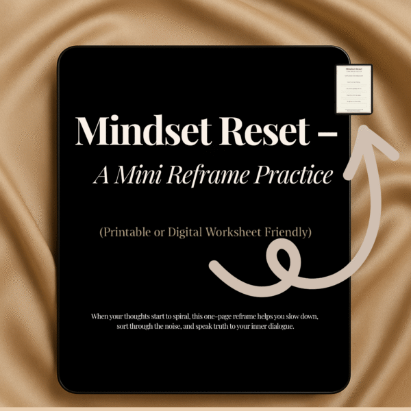 Mindset Reset a Mini Reframe Practice