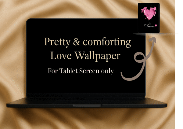 Tablet-love-is-forever-pink-and-black.