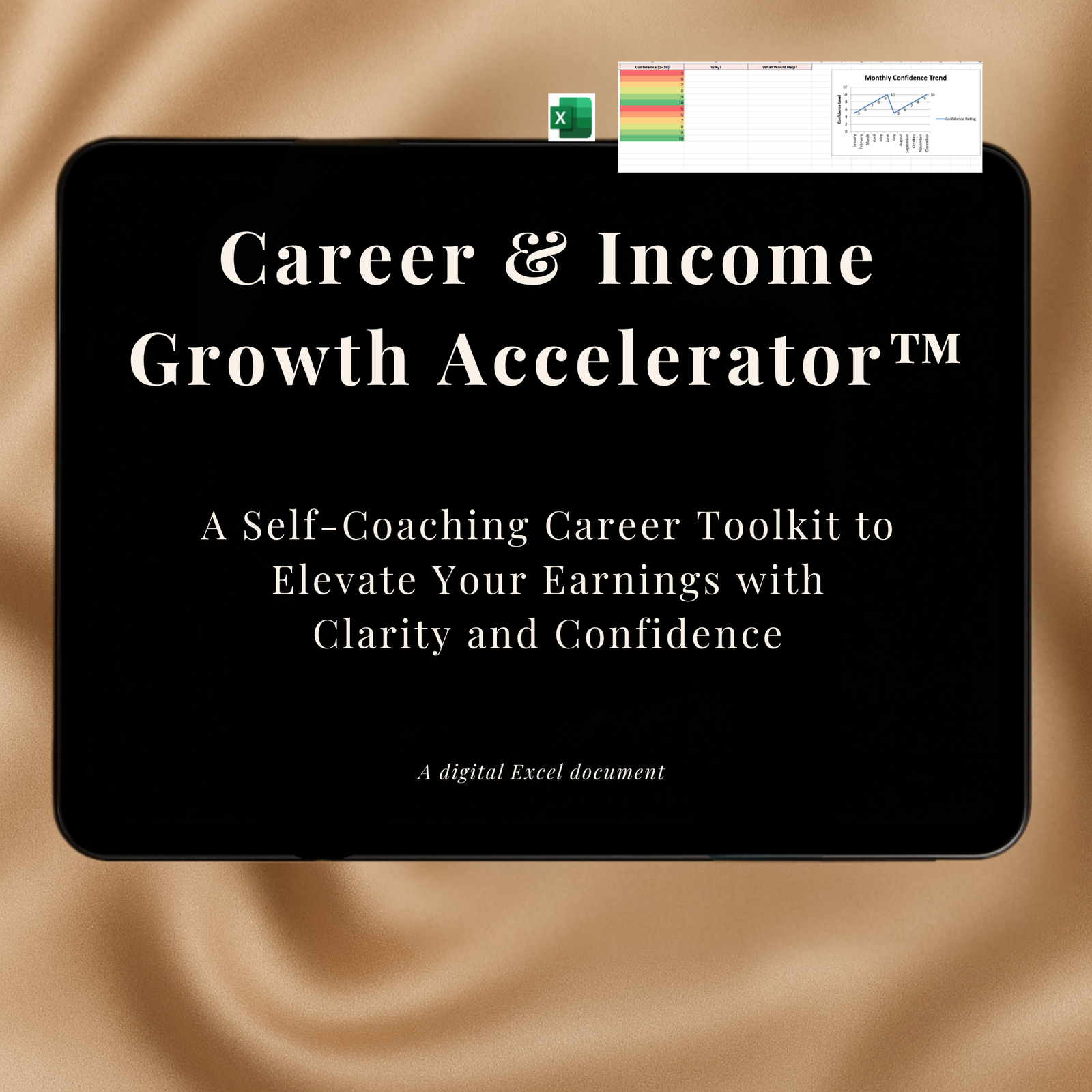 Career & Income Growth Accelerator™ for Women | PDF + Excel